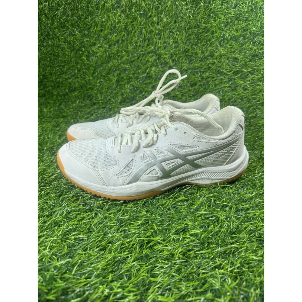 Asics Upcourt 6 1072A107-100 Sneaker Women's 11 B White Volleyball Shoes EBS2427